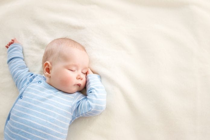 การนอนที่ปลอดภัยสำหรับทารก